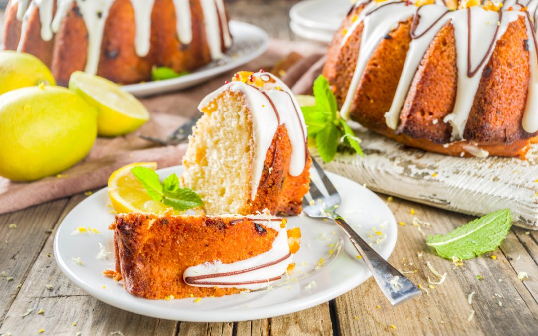 Ciambella alla ricotta al profumo di limone