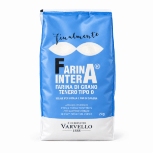Farina di grano tenero tipo 0 per frolla e pan di Spagna – 2 kg